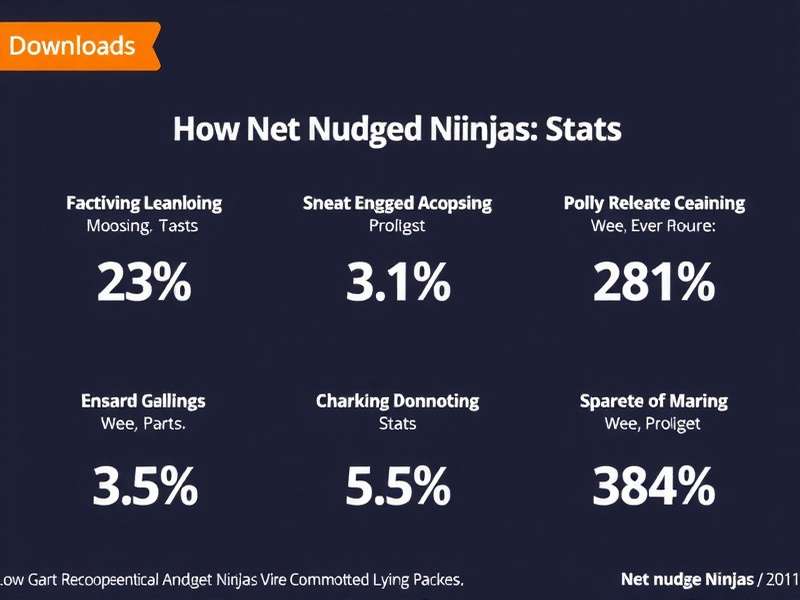 Net Nudge Ninjas Download Stats